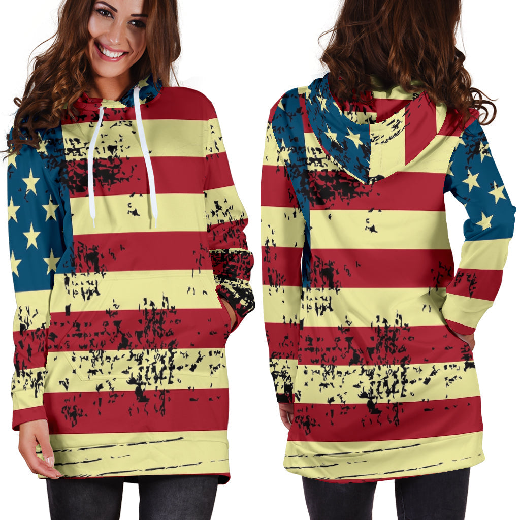American Flag – Edition 01 | Hoodie Dress