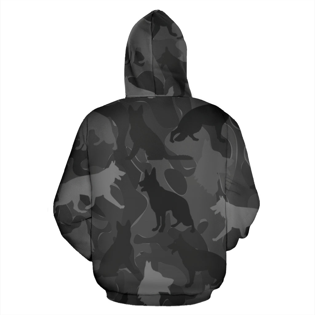 German Shepherd Dark Gray | Unisex Hoodie
