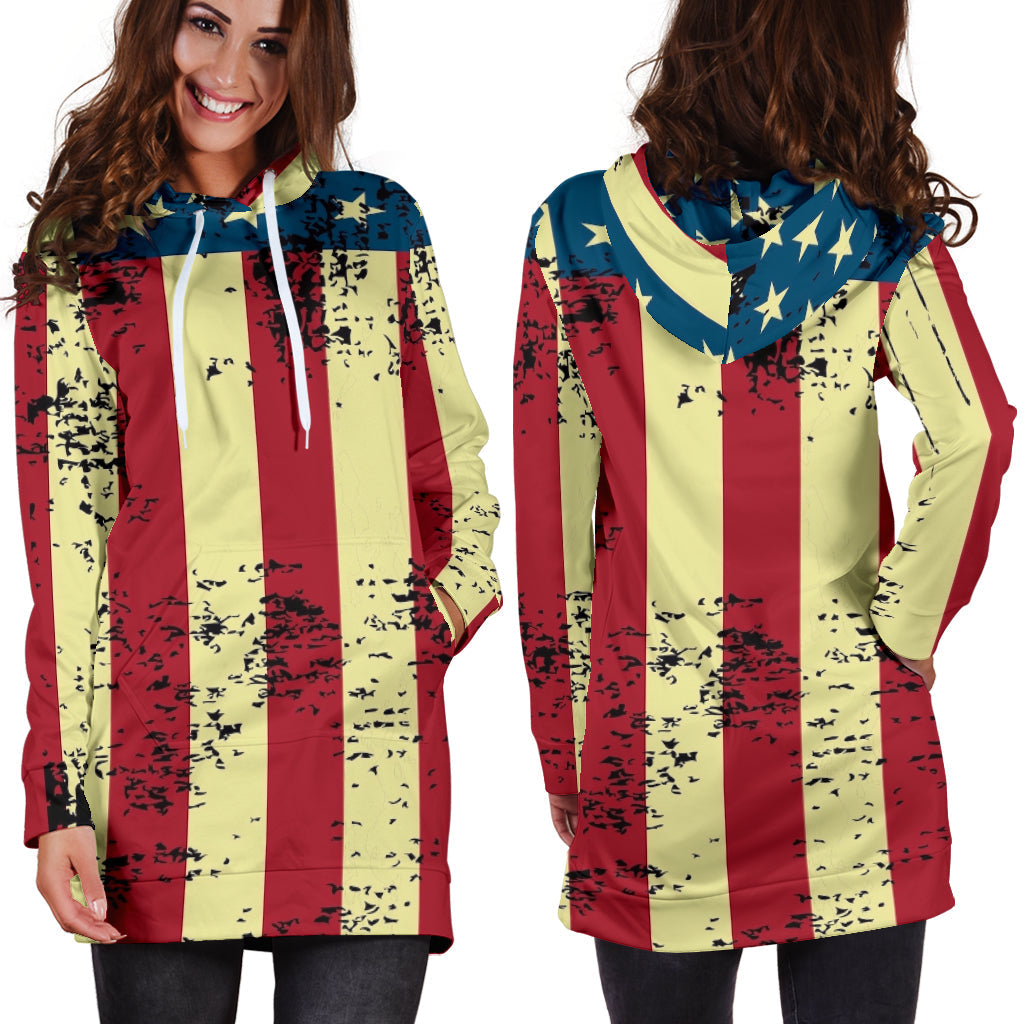 American Flag – Edition 02 | Hoodie Dress