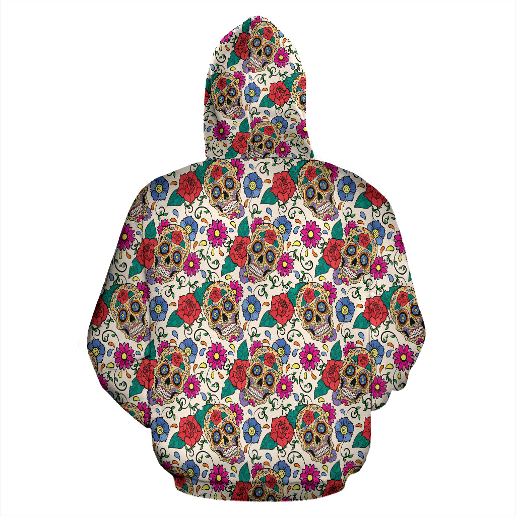 Green & Red Skull | Unisex Hoodie