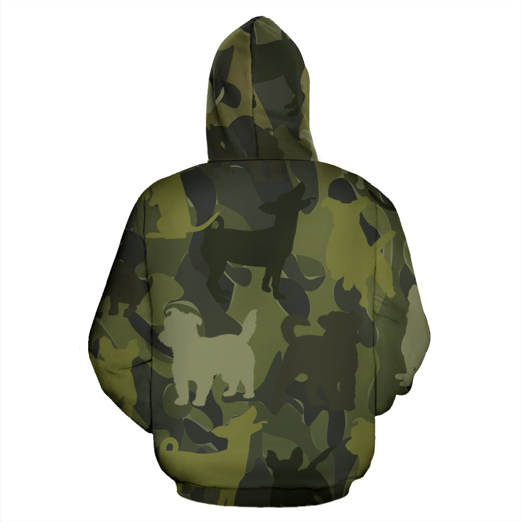 Jack Russell Terrier Dark Green | Unisex Hoodie