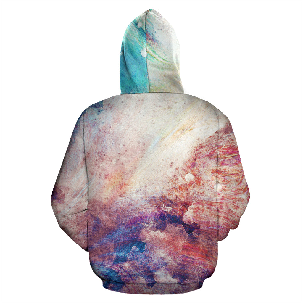 Burst | Unisex Zip-Up Hoodie