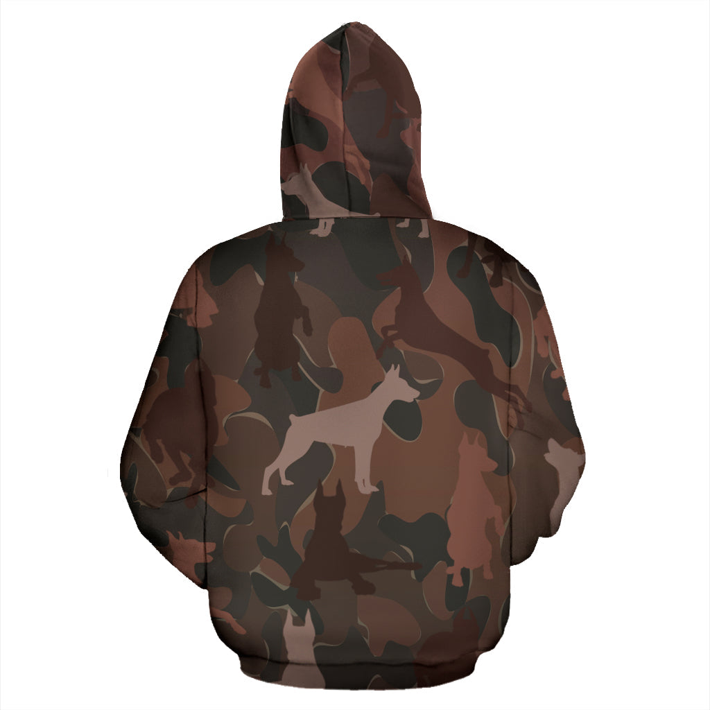 Doberman Maroon – Edition 02 | Men's Hoodie