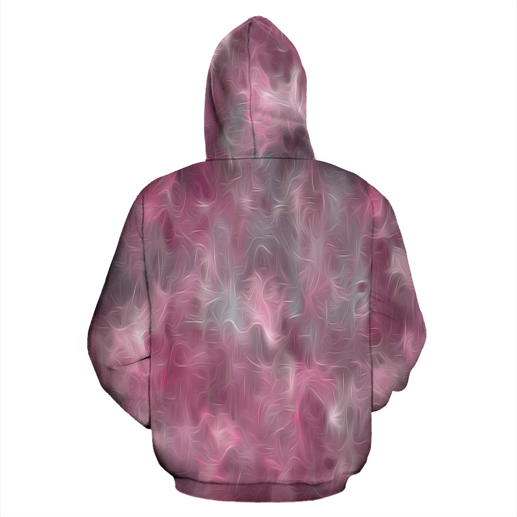 Chic Pink and Gray Fusion – Edition 01 | Unisex Pullover Hoodie