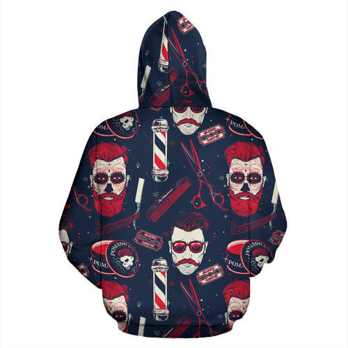 Barber | Unisex Zip-Up Hoodie