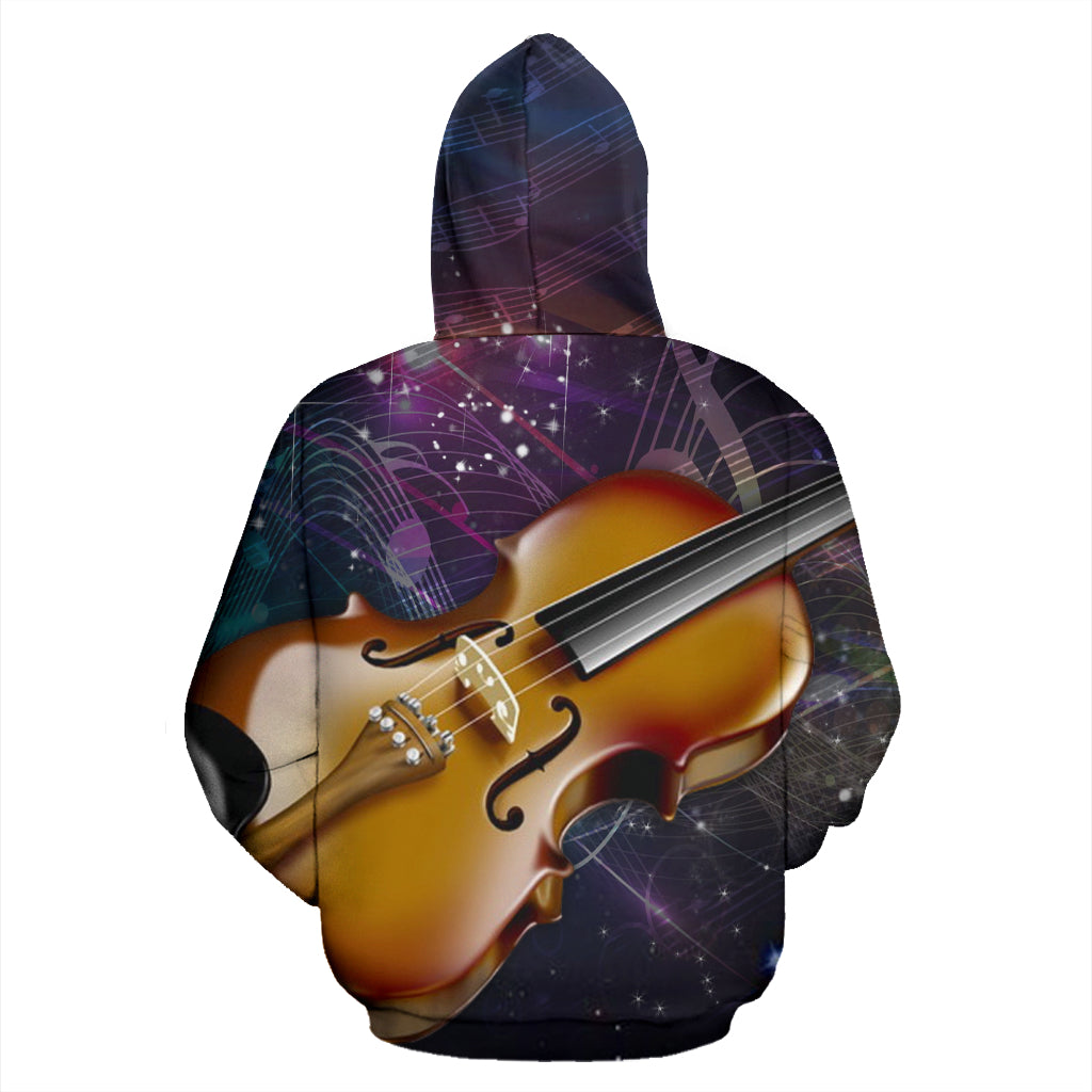 Guitar Lovers | Unisex Zip-Up Hoodie