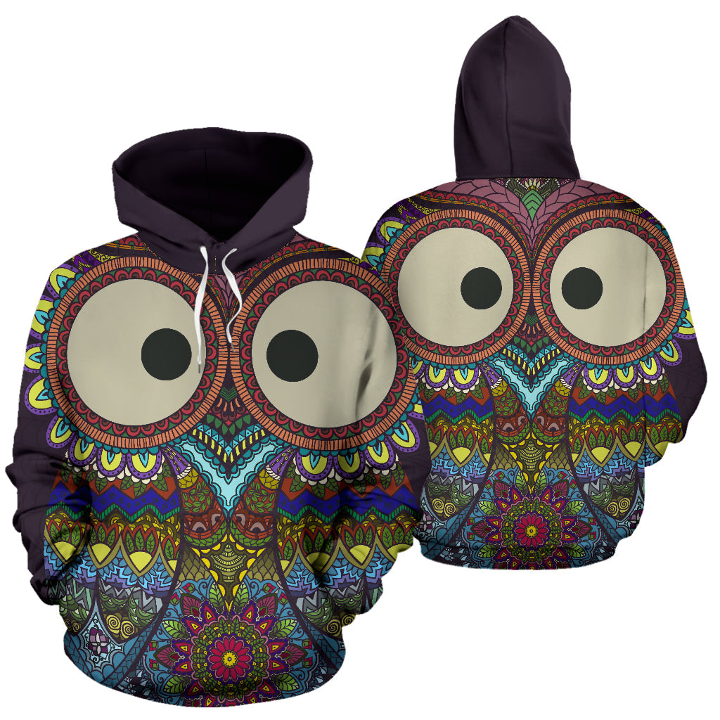 Colorful Owl – Edition 02 | Men's Hoodie