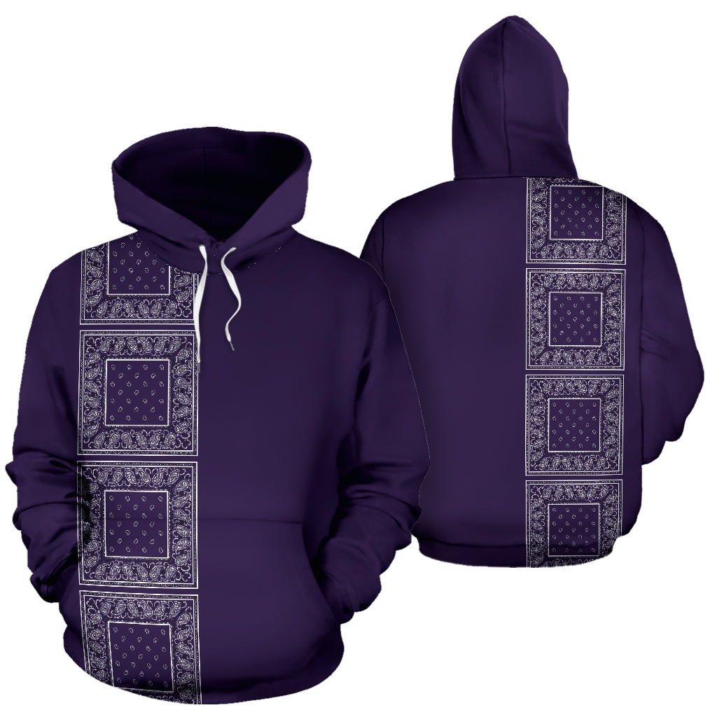 Lineup Royal Purple Bandana | Unisex Pullover Hoodie