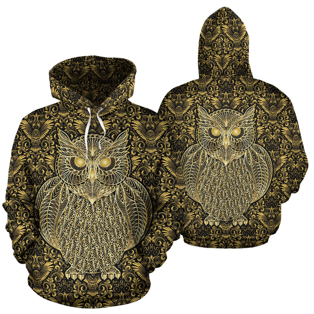 Gold Owl | Unisex Hoodie
