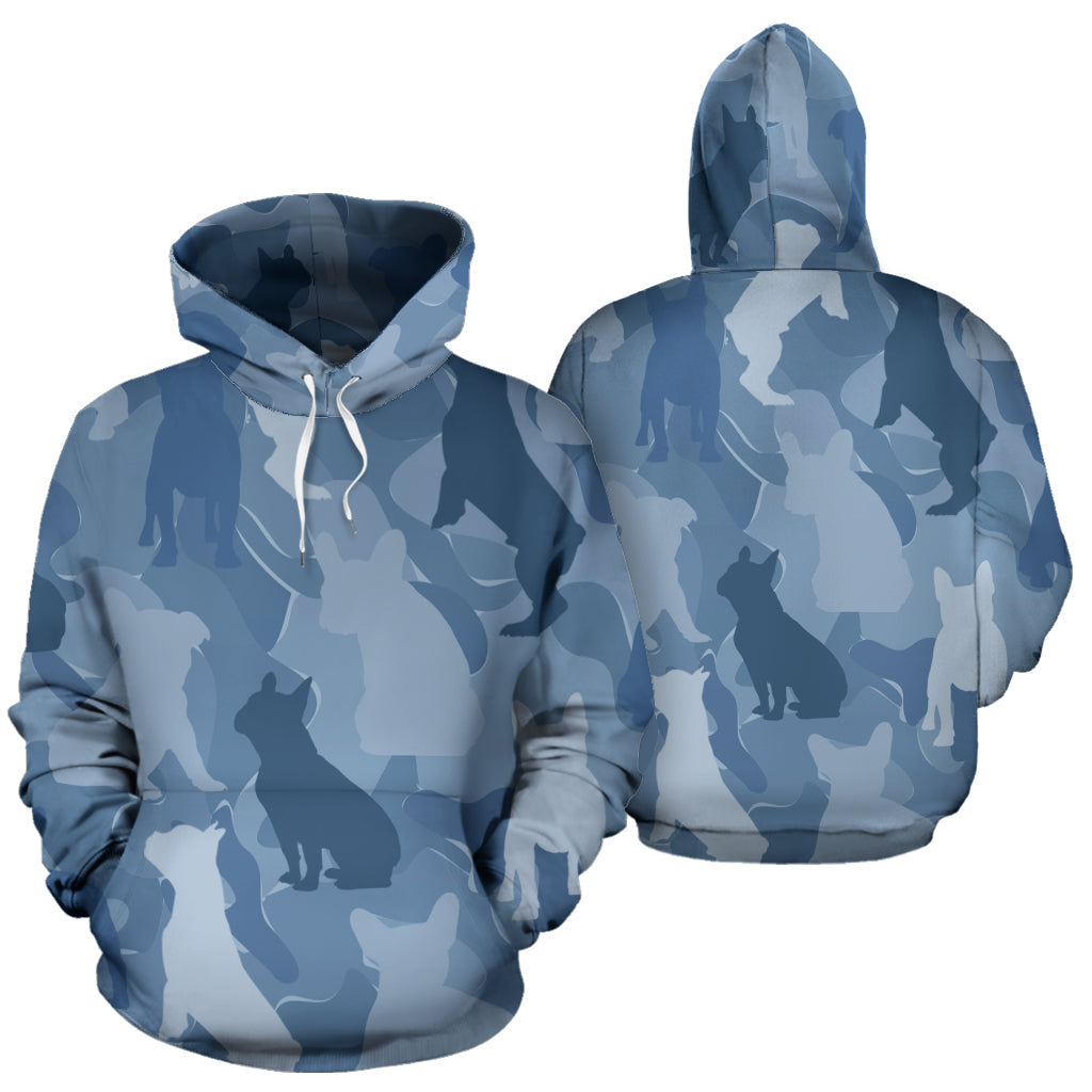 French Bulldog Light Blue | Unisex Hoodie