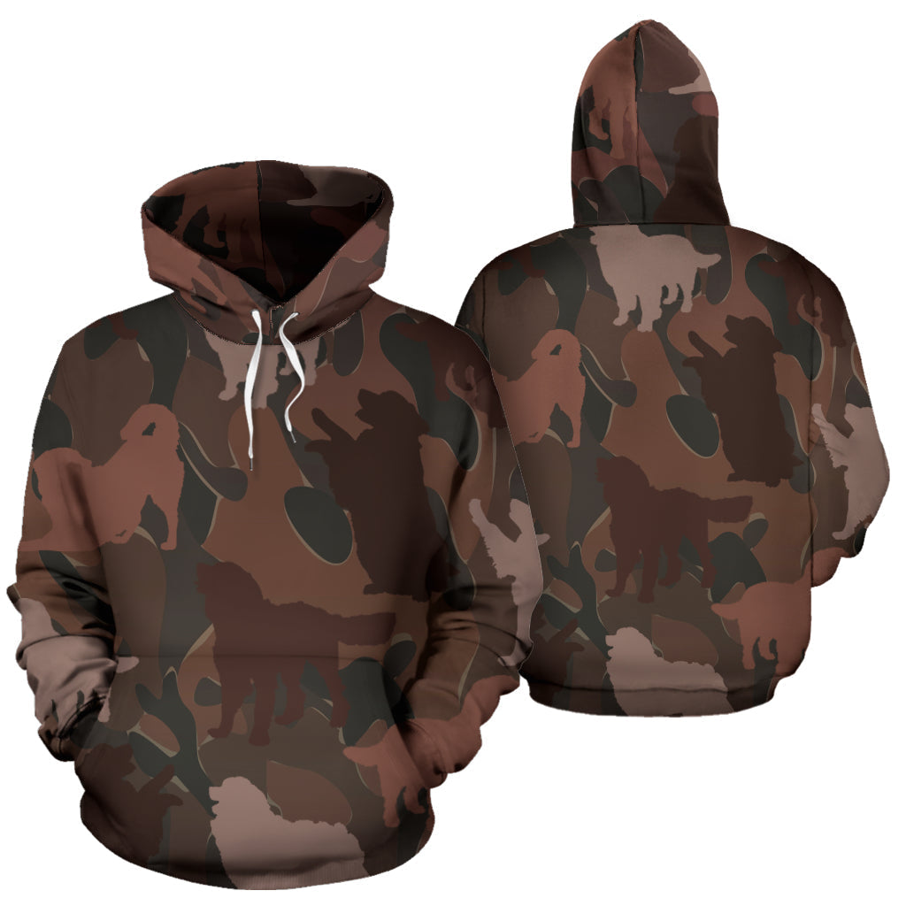 Bernese Mountain Maroon | Unisex Hoodie