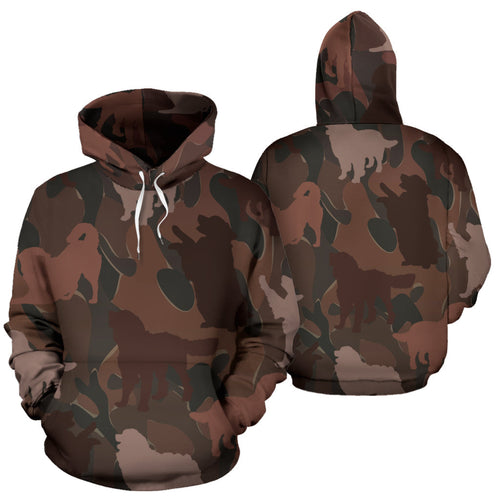Bernese Mountain Maroon | Unisex Hoodie