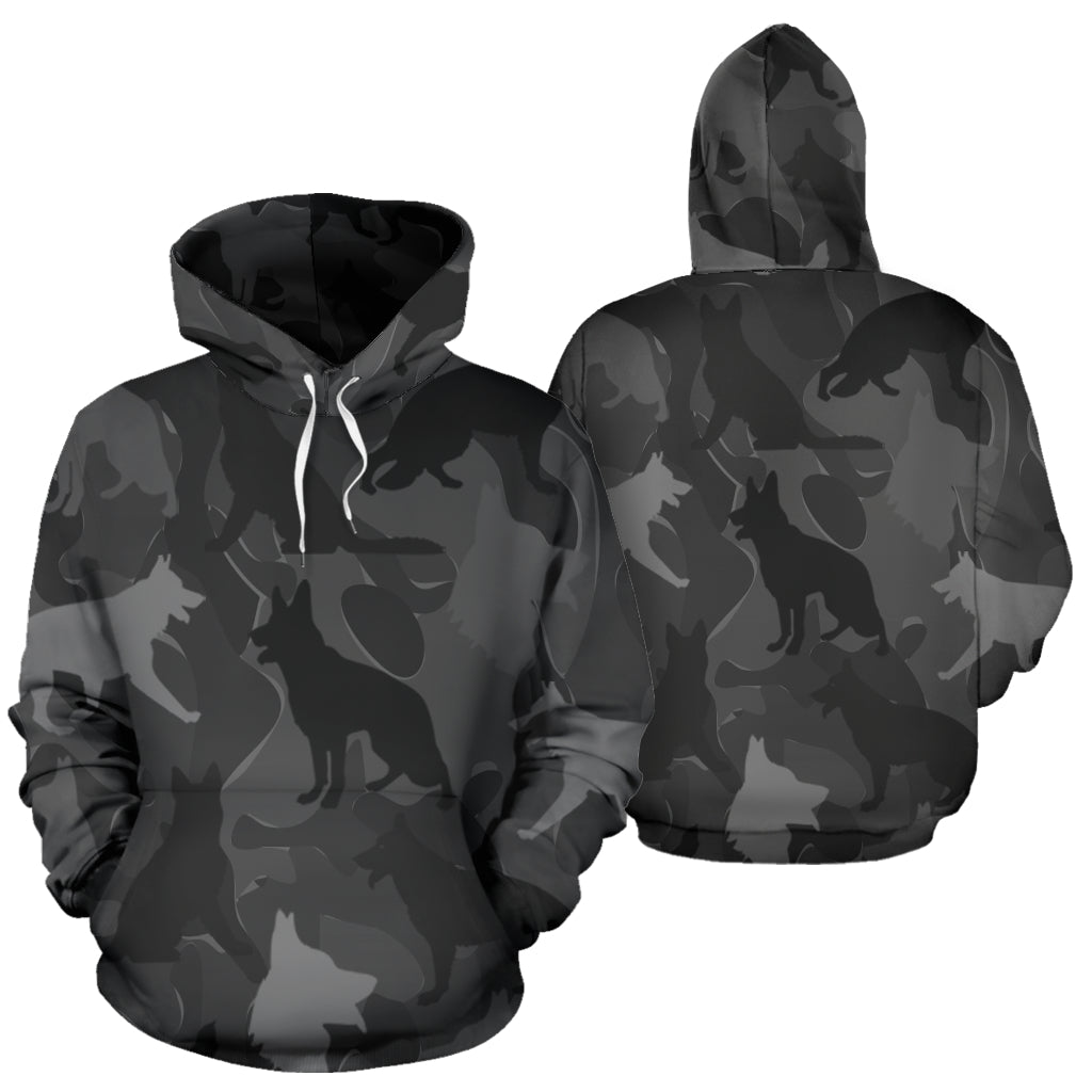 German Shepherd Dark Gray | Hoodie