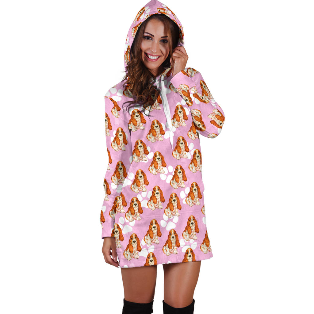 Basset Hound | Hoodie Dress