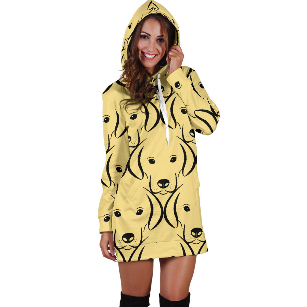Labrador Face | Hoodie Dress