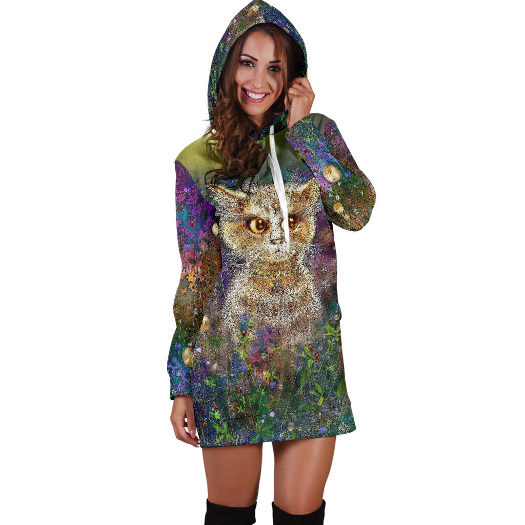 Flower Magic | Hoodie Dress