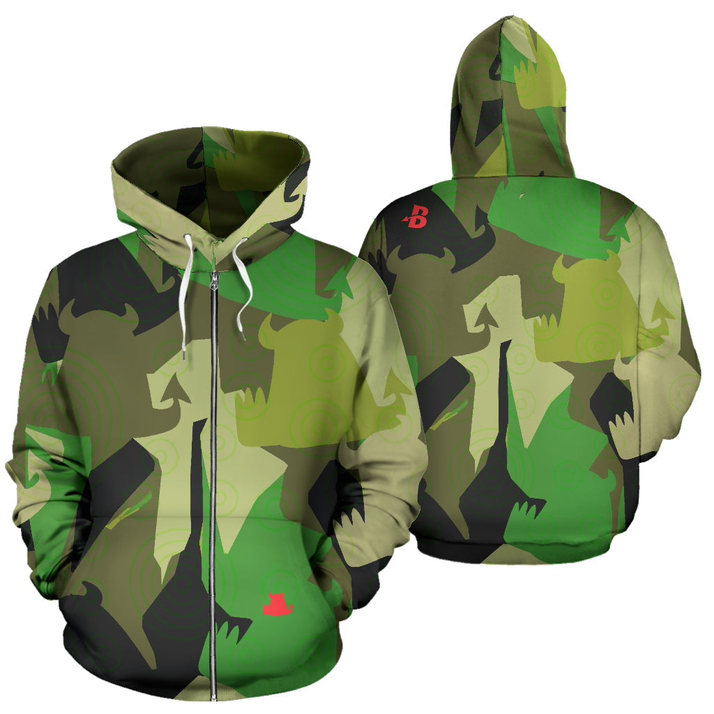 Forest Fun | Unisex Zip-Up Hoodie