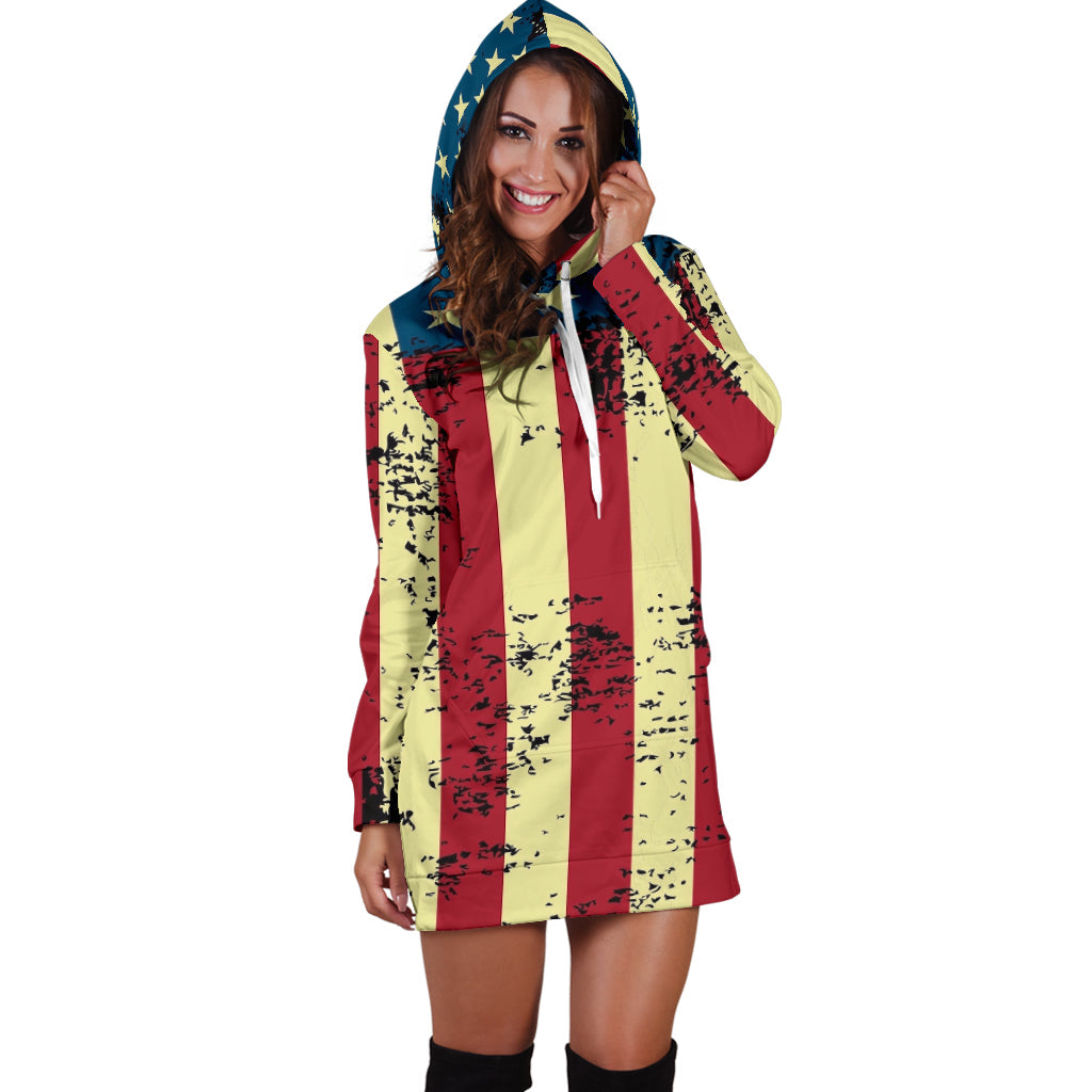 American Flag – Edition 02 | Hoodie Dress