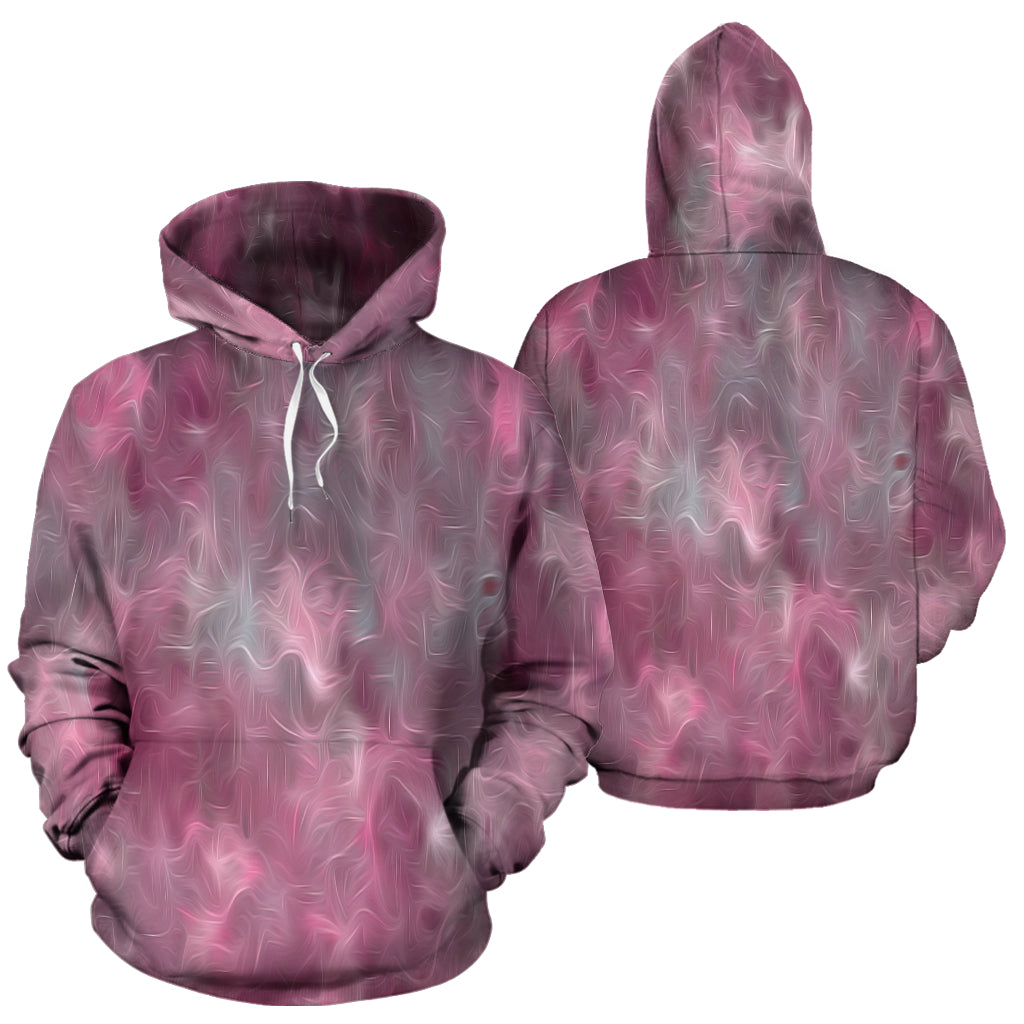 Chic Pink and Gray Fusion – Edition 01 | Unisex Pullover Hoodie