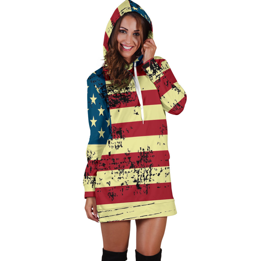 American Flag – Edition 01 | Hoodie Dress