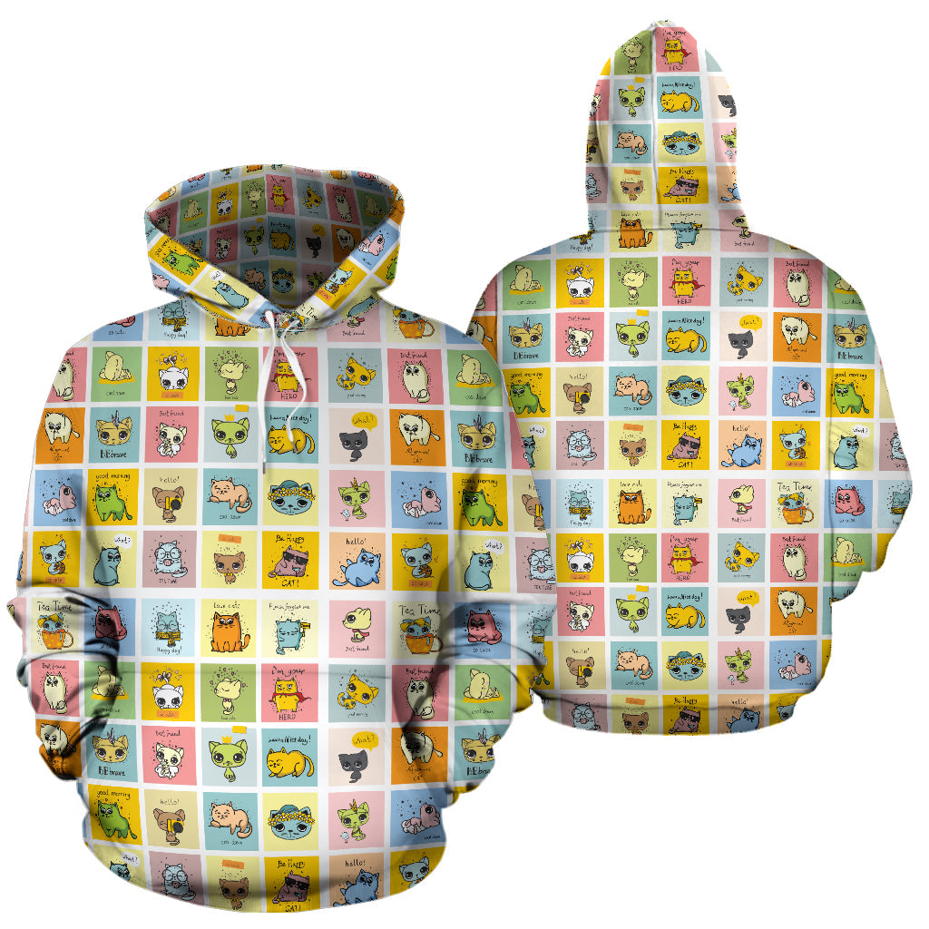 Comic Cat S | Unisex Hoodie