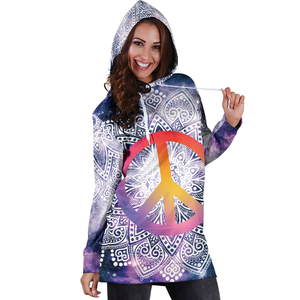 Mandala Peace | Hoodie Dress