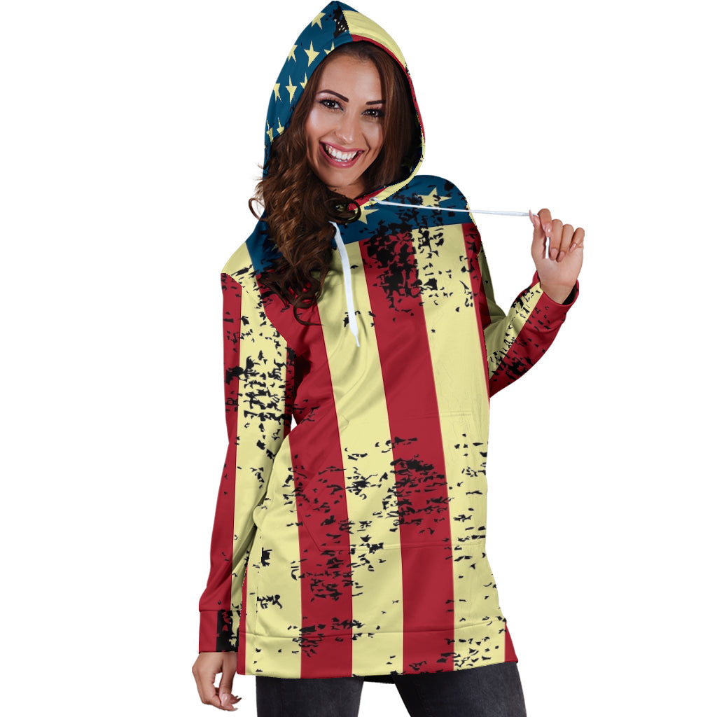 American Flag – Edition 02 | Hoodie Dress