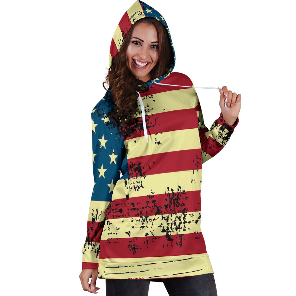 American Flag – Edition 01 | Hoodie Dress