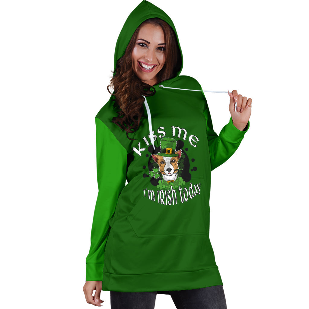 Kiss Me I'm Irish Today | Hoodie Dress