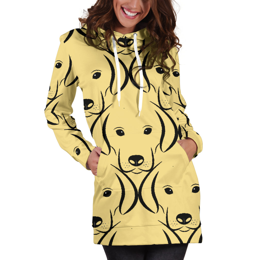 Labrador Face | Hoodie Dress