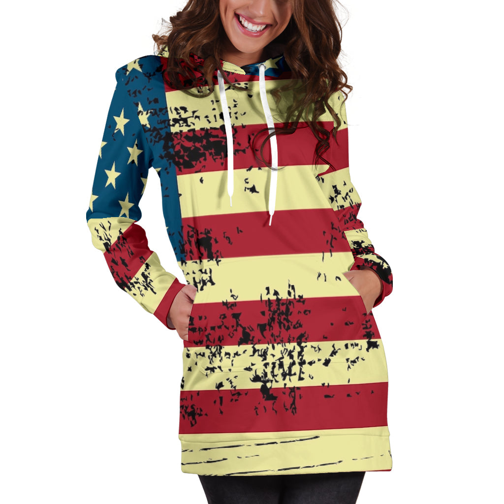 American Flag – Edition 01 | Hoodie Dress