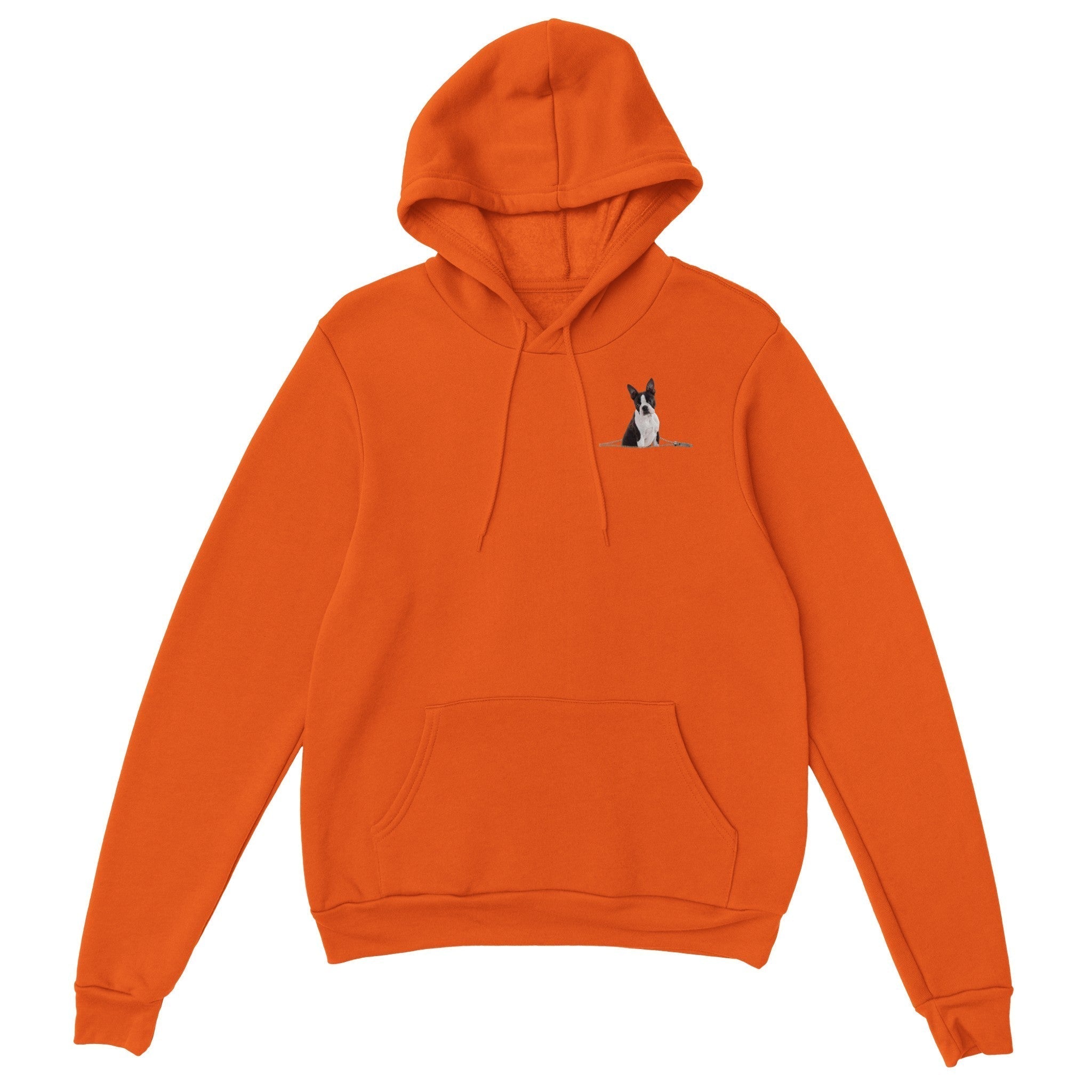 Boston Terrier Dog | Unisex Zip-Up Hoodie