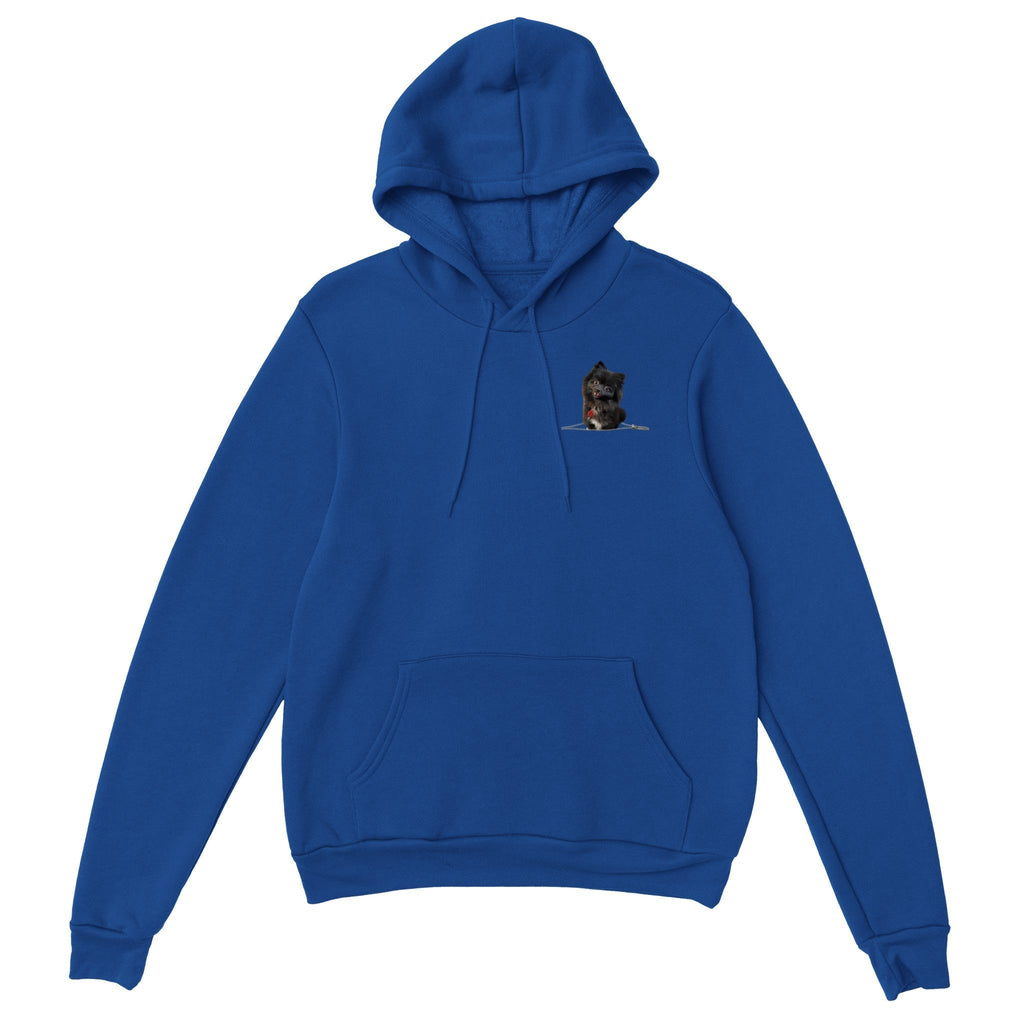 Black Pomeranian | Unisex Zip-Up Hoodie