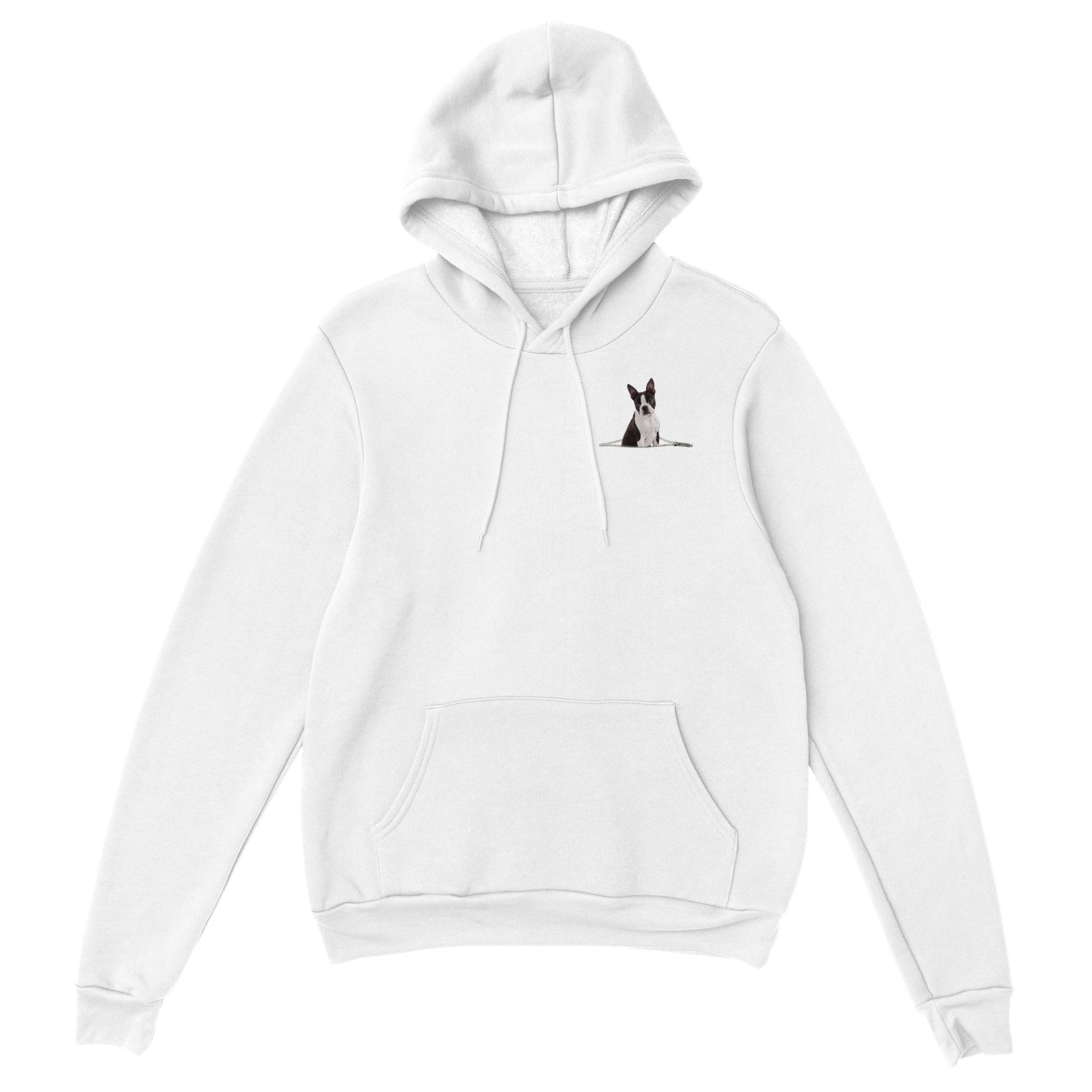 Boston Terrier Dog | Unisex Zip-Up Hoodie