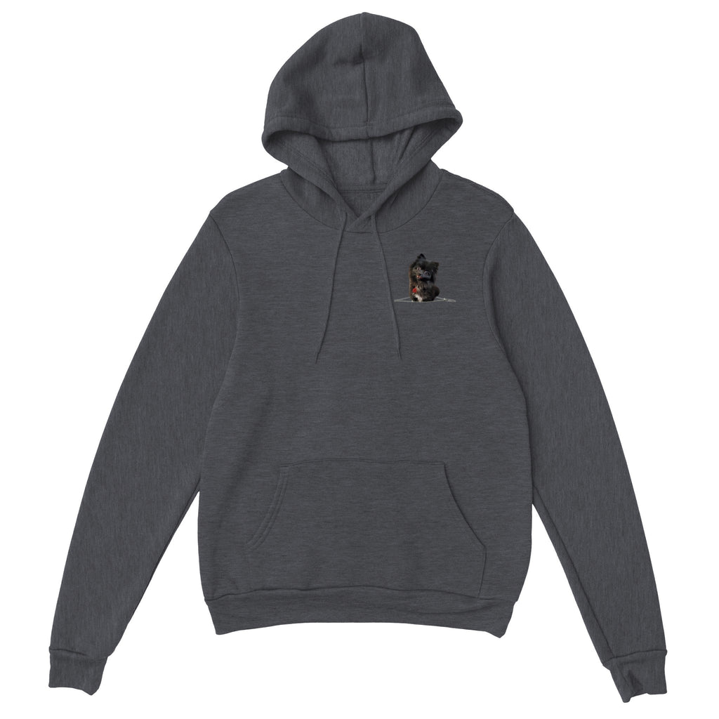 Black Pomeranian | Unisex Zip-Up Hoodie