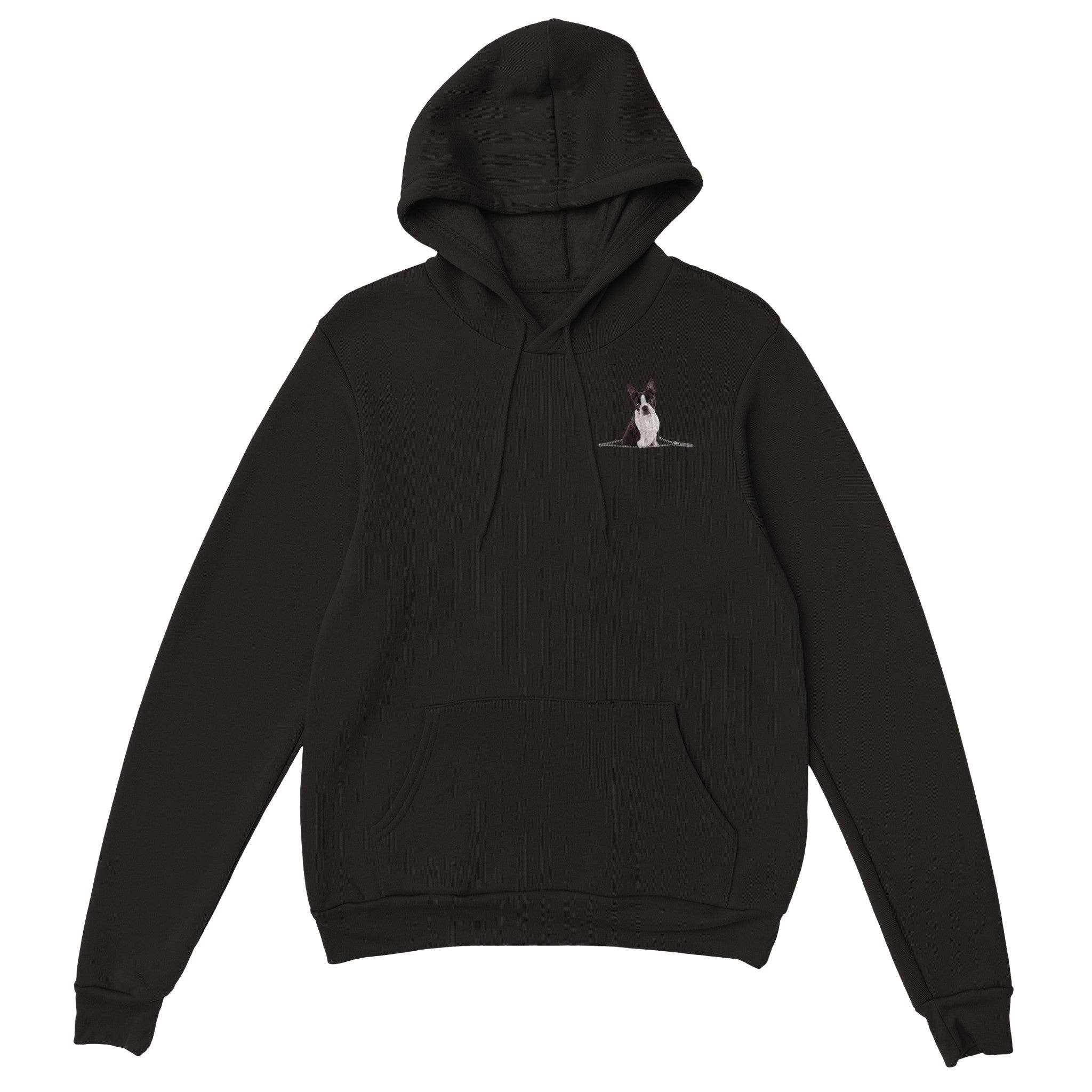 Boston Terrier Dog | Unisex Zip-Up Hoodie