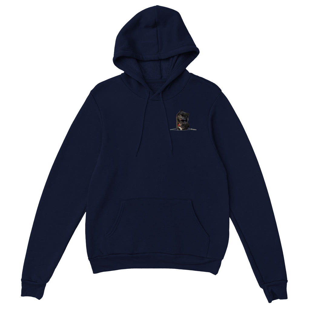 Black Pomeranian | Unisex Zip-Up Hoodie