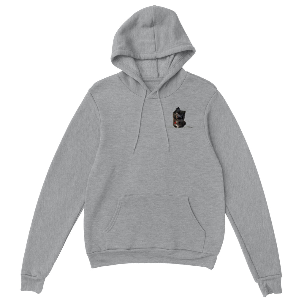 Black Pomeranian | Unisex Zip-Up Hoodie