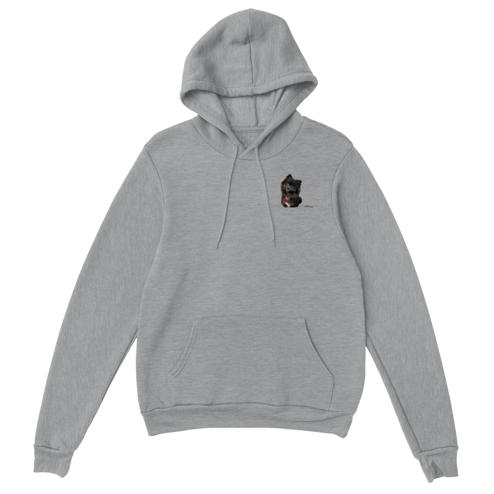 Black Pomeranian | Unisex Zip-Up Hoodie