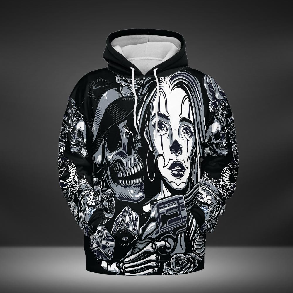 Black Mystic Scull | Hoodie