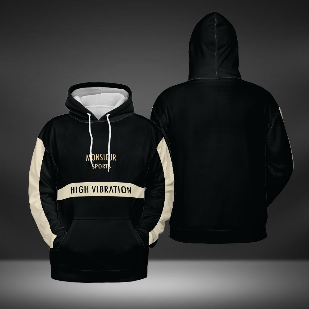 High Vibration II Slogan Quote | Hoodie