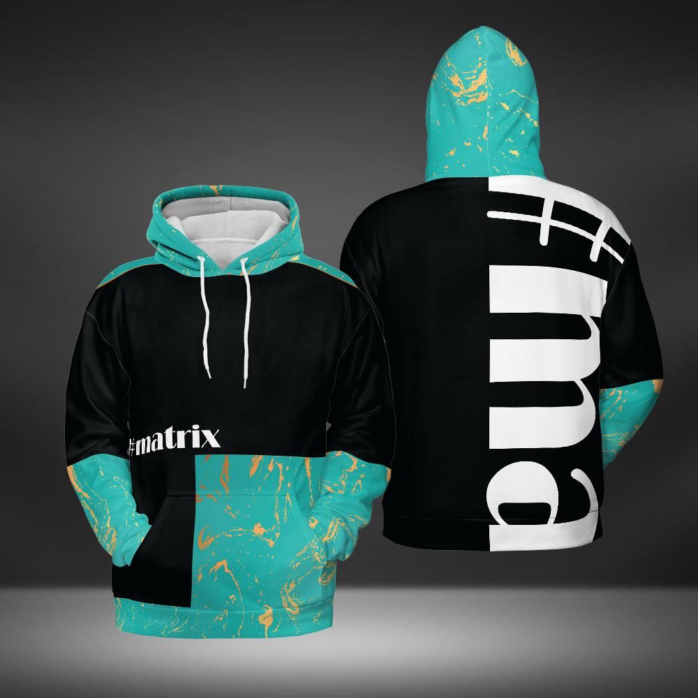 Black Blue Matrix | Hoodie