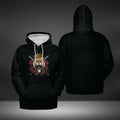 King Tiger Roses | Hoodie