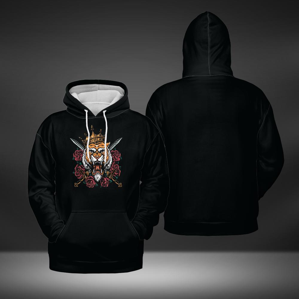 King Tiger Roses | Hoodie