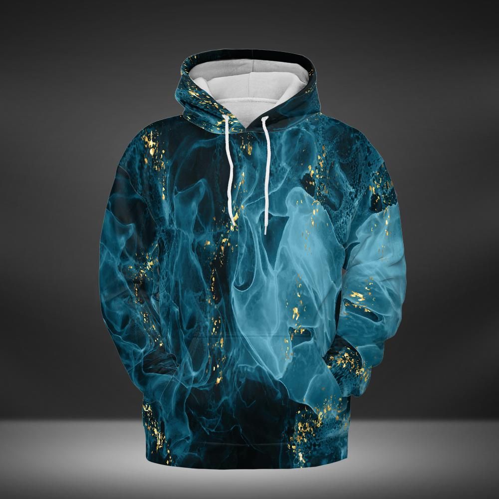 Blue Gold Smoke | Hoodie