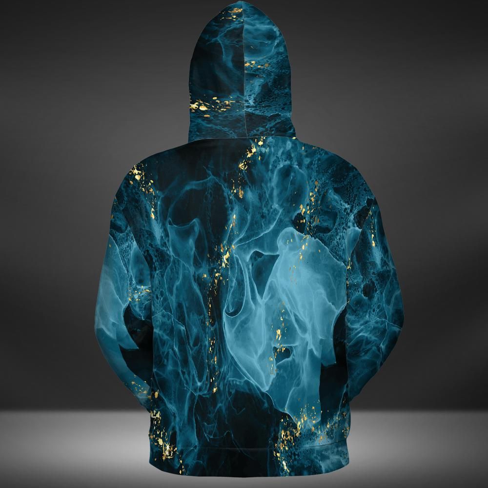 Blue Gold Smoke | Hoodie