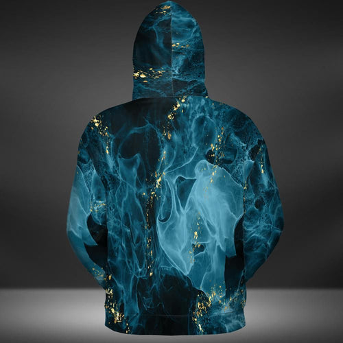 Blue Gold Smoke | Hoodie