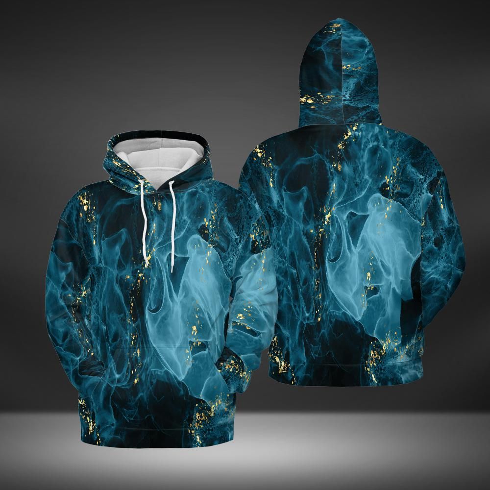 Blue Gold Smoke | Hoodie