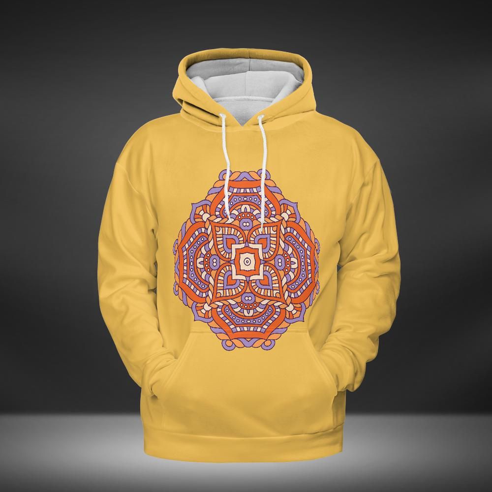 Mandala Yellow | Hoodie